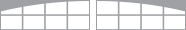 Stockton Arch Inserts size illustration