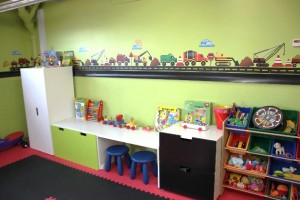 Garage to playroom for kids