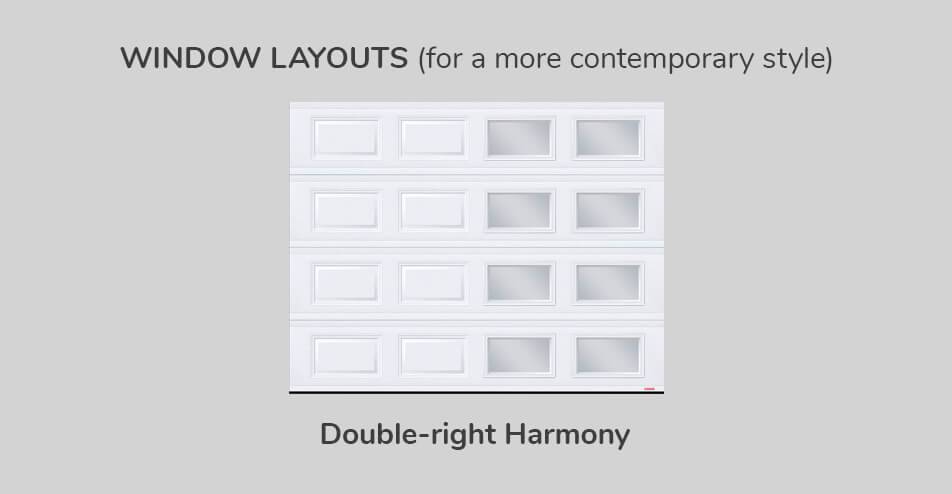 Window layouts - Double-right Harmony