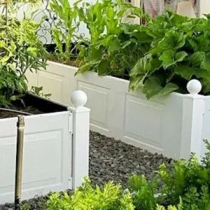 Creative project with old garage doors