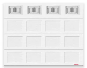 Standard+ door, Shaker CC model, 21 X 15 in. designs embossed in the metal
