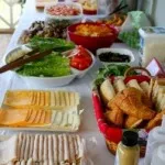 Designate this area to the food