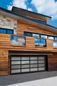 Urban style garage doors